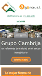 Mobile Screenshot of cambrija.es